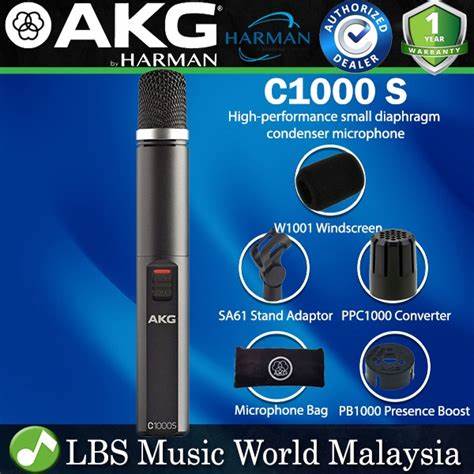 AKG Professional C1000 S - Multipurpose Small Diaphragm Condenser Microphone — view 6