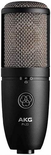 AKG Professional P420 - Professional Large-Dual-Diaphragm True-Condenser Microphone