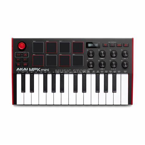 Akai Professional MPK MINI 3 - V3 of the World's best-selling MIDI controller — view 3