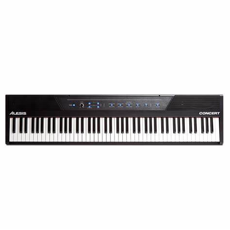Alesis CONCERT - 88-Key Digital Piano with Full-Sized Semi-Weighted Keys and Adjustable Touch Response — view 2