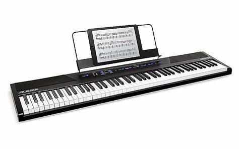 Alesis CONCERT - 88-Key Digital Piano with Full-Sized Semi-Weighted Keys and Adjustable Touch Response — view 7
