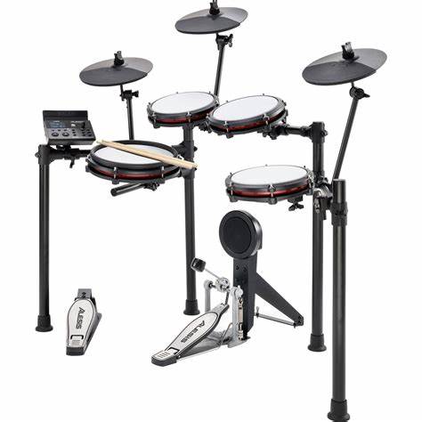 Alesis NITRO MAX KIT - Eight Piece Electronic Drum Kit with Mesh Heads and Bluetooth — view 3