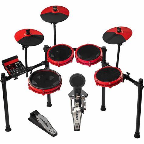 Alesis NITRO MAX KIT - Eight Piece Electronic Drum Kit with Mesh Heads and Bluetooth — view 5