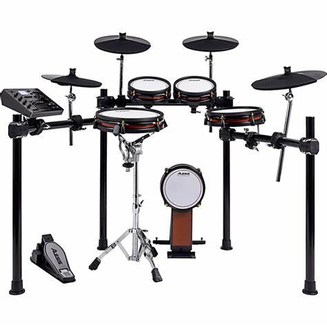 Alesis CRIMSON MESH III - Nine Piece Electronic Drum Kit with Mesh Heads and Bluetooth — view 5
