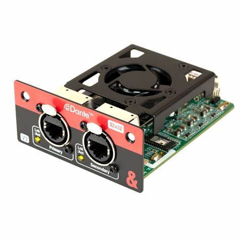Allen Heath M SQ DANT32 AX - Dante Audio Networking Module for SQ (Version 2) - 32x32 — view 2