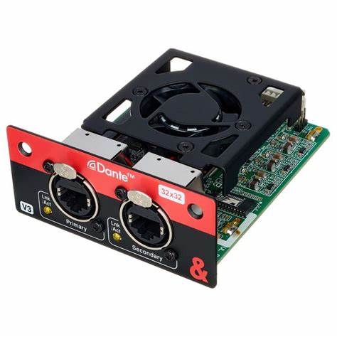 Allen Heath M SQ DANT32 AX - Dante Audio Networking Module for SQ (Version 2) - 32x32 — view 4