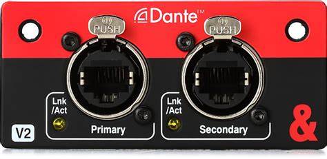 Allen Heath M SQ DANT64 AX - Dante Audio Networking Module for SQ (Version 2) - 64x64 — view 6