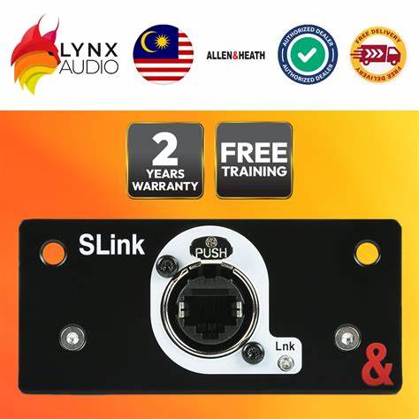 Allen Heath M SQ SLINK A - SQ SLink Module for SQ - 128x128, 96kHz/48kHz, 1 EtherCON — view 2