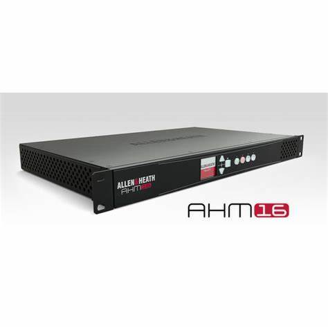 Allen Heath AHM 16 - 16x16 Audio Matrix Processor 8x8 Local Analogue I/O — view 4