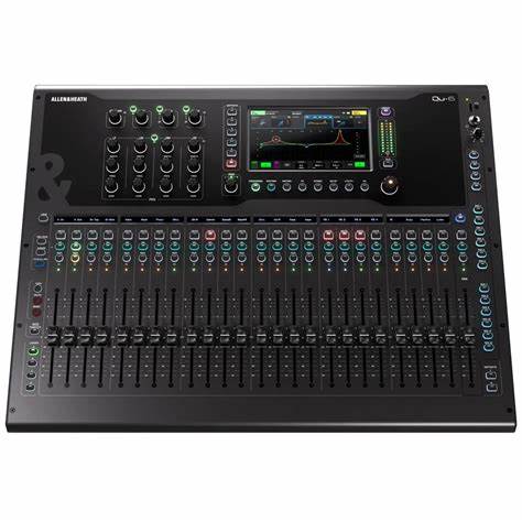 Allen & Heath QU-6 - 25 Fader 38in/24out 6FX 96kHz Mixer