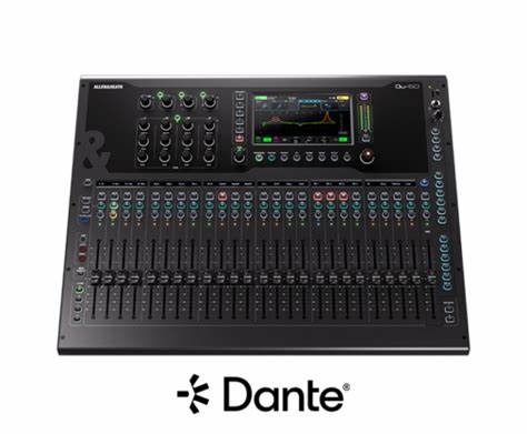 Allen Heath QU 6D - 25 fader 38in/24out 6FX 96kHz mixer with Dante