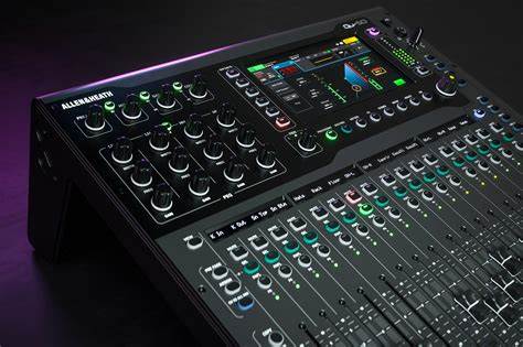 Allen Heath QU 7D - 33 fader 38in/24out 6FX 96kHz mixer with Dante — view 6