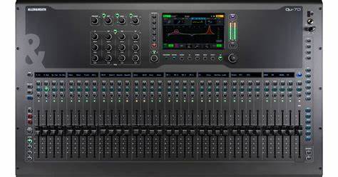 Allen Heath QU 7D - 33 fader 38in/24out 6FX 96kHz mixer with Dante — view 5
