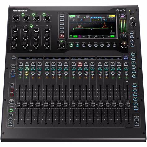 Allen Heath QU 7D - 33 fader 38in/24out 6FX 96kHz mixer with Dante — view 3