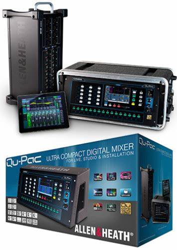 Allen Heath QU PAC - 48 kHz, 38 Channel, 24 Bus, Compact Rackmountable Digital — view 6