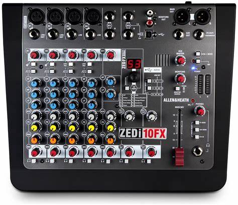 Allen & Heath ZED-10FX 4 Mic/Line Inputs, 2 Stereo, USB, FX — view 2