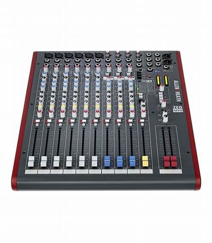 Allen Heath ZED12FX - ZED-12FX 6 mic/line inputs, 3 stereo sources USB, FX — view 5