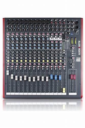 Allen Heath ZED16FX - ZED-16FX 10 mic/line inputs, 3 stereo sources USB, FX — view 4