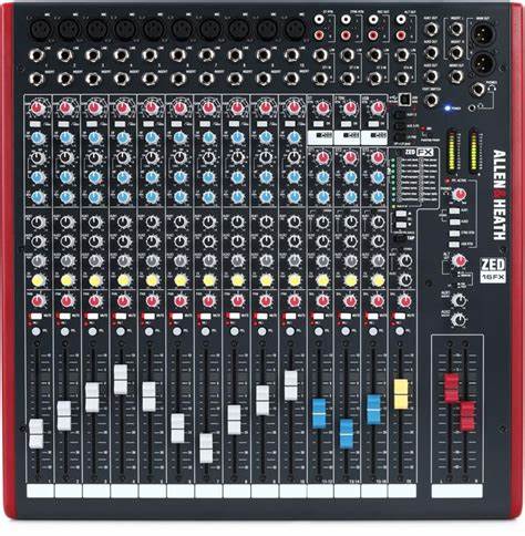 Allen Heath ZED16FX - ZED-16FX 10 mic/line inputs, 3 stereo sources USB, FX — view 5