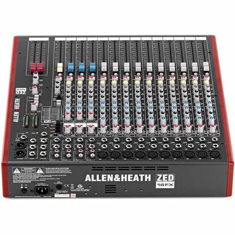 Allen Heath ZED16FX - ZED-16FX 10 mic/line inputs, 3 stereo sources USB, FX — view 6
