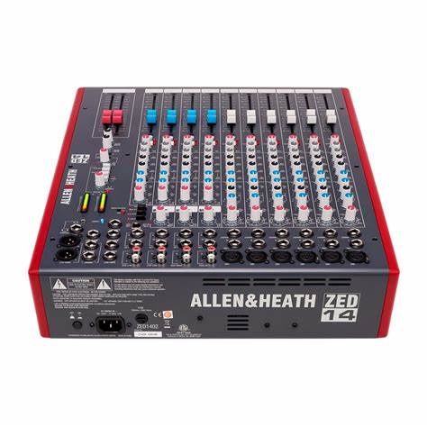 Allen Heath ZED1402 - ZED14 6 Mono & 4 Stereo inputs with USB — view 2