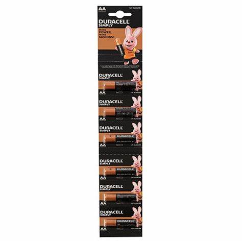 Duracell BASIC AA 6 CARD - Duracell HBDC AA - per card