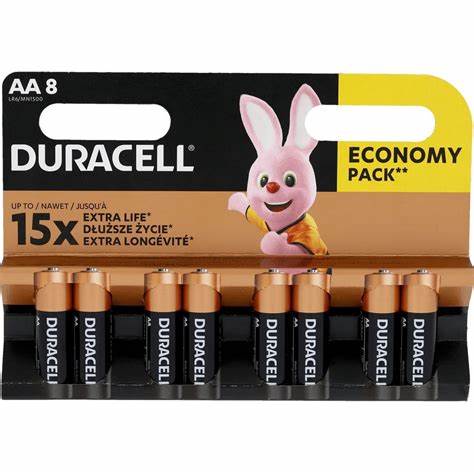 Duracell BASIC AA 6 CARD - Duracell HBDC AA - per card — view 2