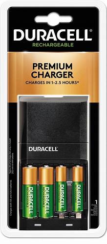 Duracell CHARGER CEF27 CARD - Duracell Hi-Speed Charger AA per card + AAA per card