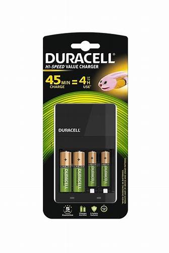Duracell CHARGER CEF14 CARD - Duracell Hi-Speed Charger AA per card + AAA per card