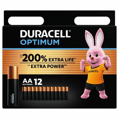 Duracell OPTIMUM AA 4 CARD - Duracell Optimum AA - per card — view 2
