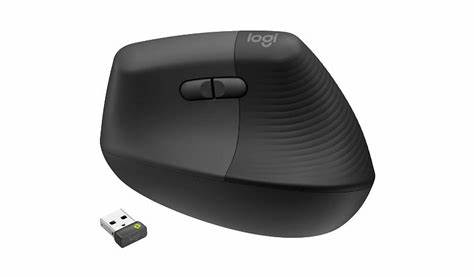 Logitech Lift Vertical Ergonomic Mouse for Business - Graphite / Black - 2.4GHz/BT — view 7