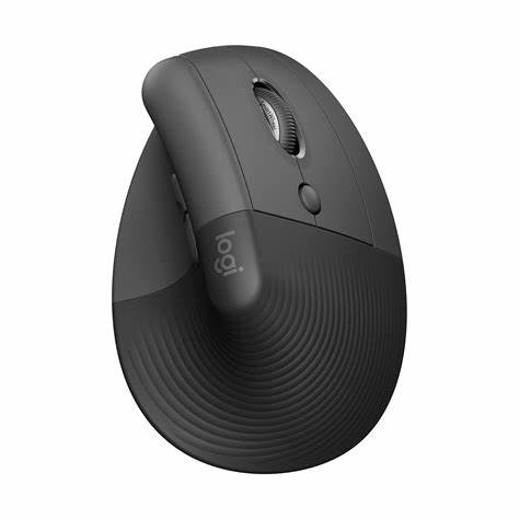 Logitech Lift Vertical Ergonomic Mouse for Business - Graphite / Black - 2.4GHz/BT — view 4