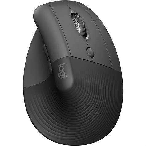 Logitech Lift Vertical Ergonomic Mouse for Business - Graphite / Black - 2.4GHz/BT — view 3