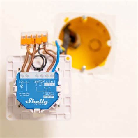 Shelly Wave 1 Smart Z-Wave Switch With Dry Contacts — view 2
