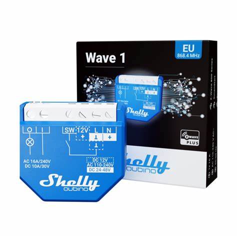 Shelly Wave 1 Smart Z-Wave Switch With Dry Contacts — view 5
