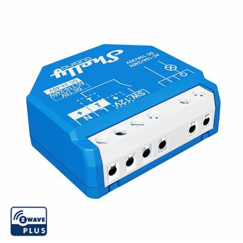 Shelly Wave 1 Smart Z-Wave Switch With Dry Contacts — view 3