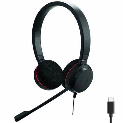 Jabra Evolve 20 Stereo Headset with USB C/A, MS Version — view 5