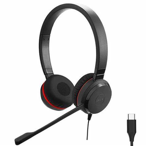 Jabra Evolve 20 Stereo Headset with USB C/A, MS Version — view 4