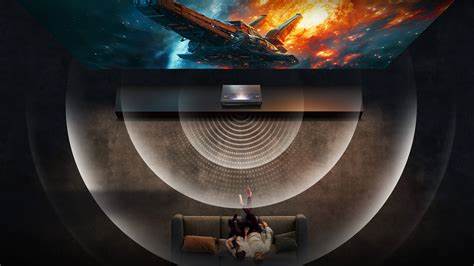 Hisense PT1 - 80-150 inch Trichroma 4K Laser Cinema Ultra Short Throw Projector — view 5