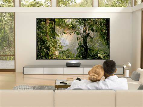 Hisense PT1 - 80-150 inch Trichroma 4K Laser Cinema Ultra Short Throw Projector — view 2