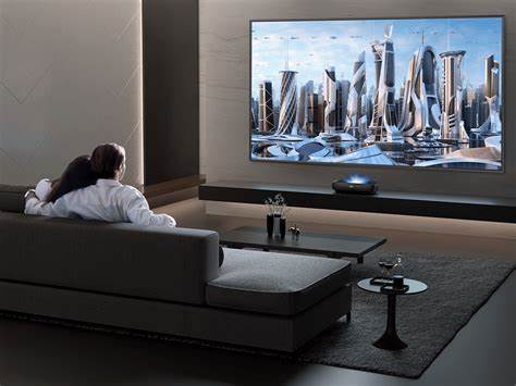Hisense PT1 - 80-150 inch Trichroma 4K Laser Cinema Ultra Short Throw Projector — view 3