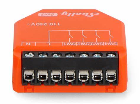 Shelly i4 Gen3 Smart Four-Channel Inputs Controller — view 7
