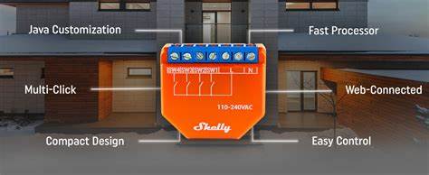 Shelly i4 Gen3 Smart Four-Channel Inputs Controller — view 3