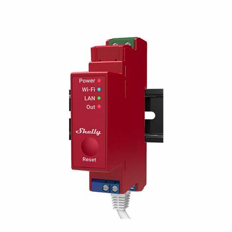 Shelly Ogemray Smart Relay 25A Powered By Shelly For Precise Control Of Larger Appliances Up To 25A Or 6000W — view 7