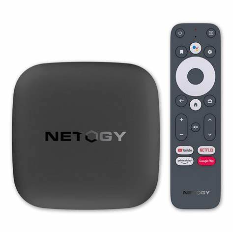 Netogy - Nova Pro 4K UHD Media Player | Google TV Box | Dolby Vision & Atmos