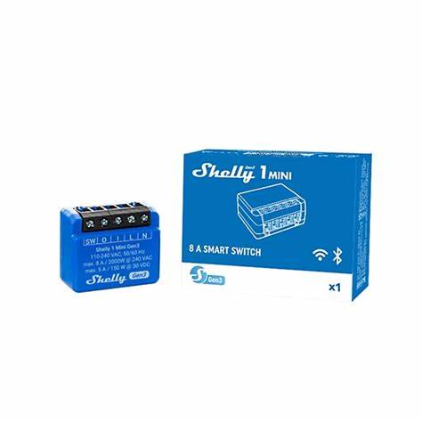 Shelly - 1 Gen3 Wi-Fi Operated Smart Switch To Remotely Control A Wide Range Of Home Appliances And Office Equipment 16A — view 2