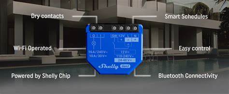 Shelly - 1 Gen3 Wi-Fi Operated Smart Switch To Remotely Control A Wide Range Of Home Appliances And Office Equipment 16A — view 6