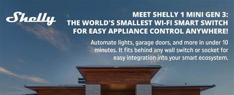 Shelly - 1 Gen3 Wi-Fi Operated Smart Switch To Remotely Control A Wide Range Of Home Appliances And Office Equipment 16A — view 4