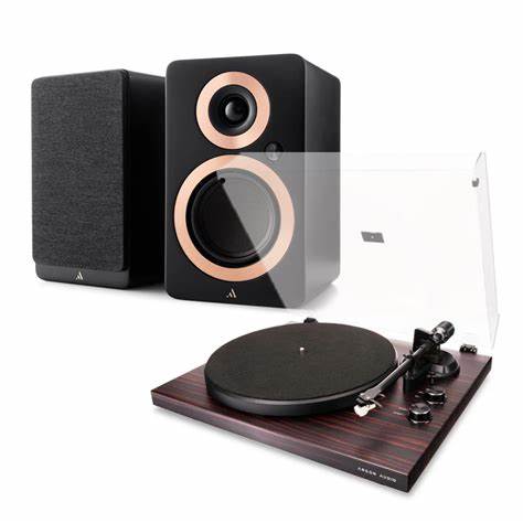 Argon TT Mk2 Incl Argon Fenris A4 Bookshelf Speakers Combo