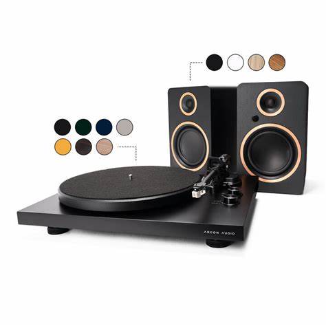 Argon TT Mk2 Incl Argon Fenris A4 Bookshelf Speakers Combo — view 2
